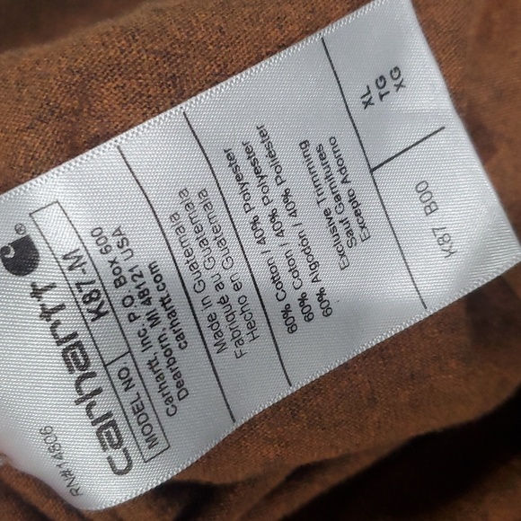 CARHARTT FORCE® LOOSE FIT MIDWEIGHT SHORT-SLEEVE POCKET T-SHIRT XL - Picture 6 of 6